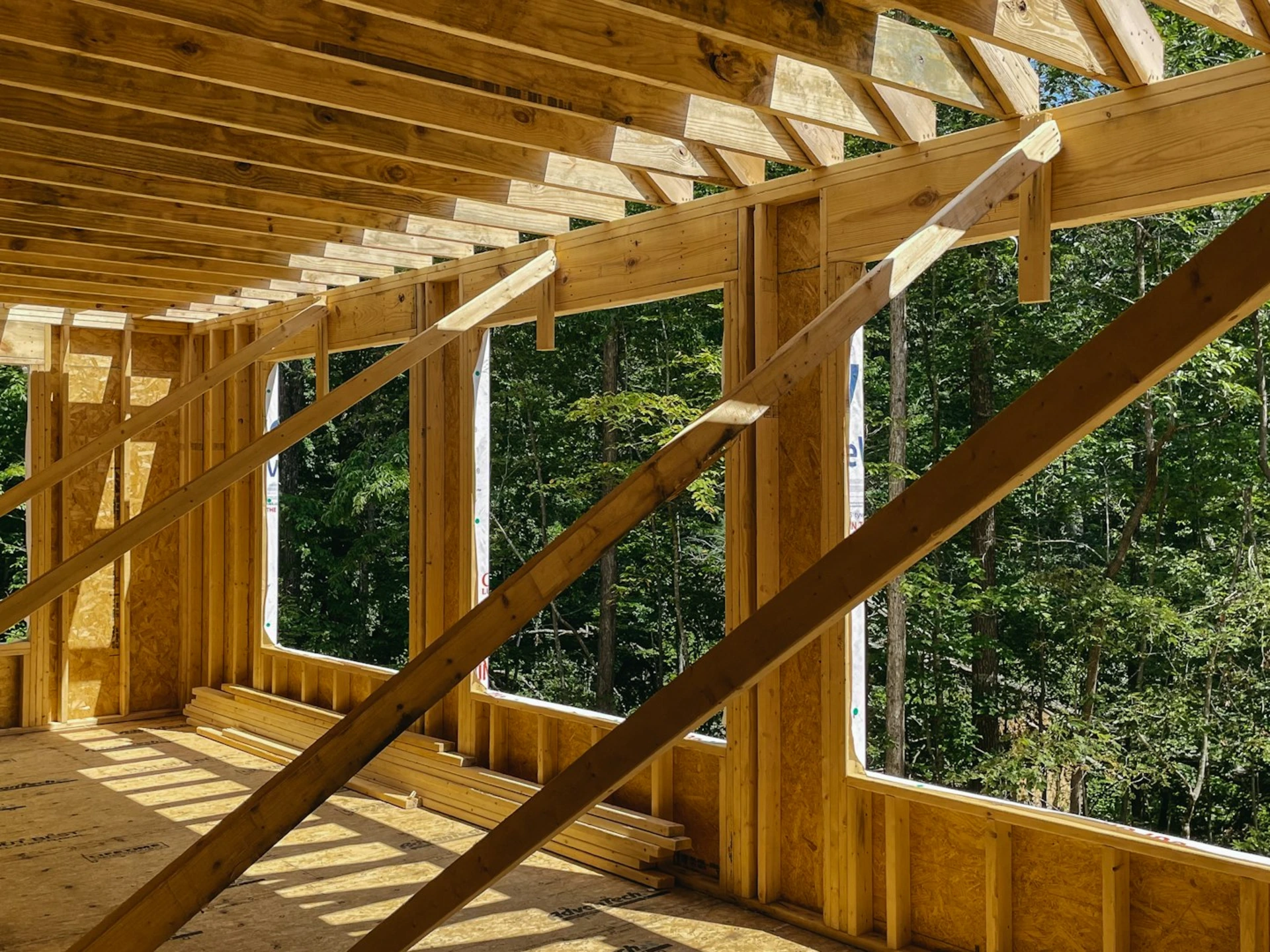 brown wooden frame during daytime