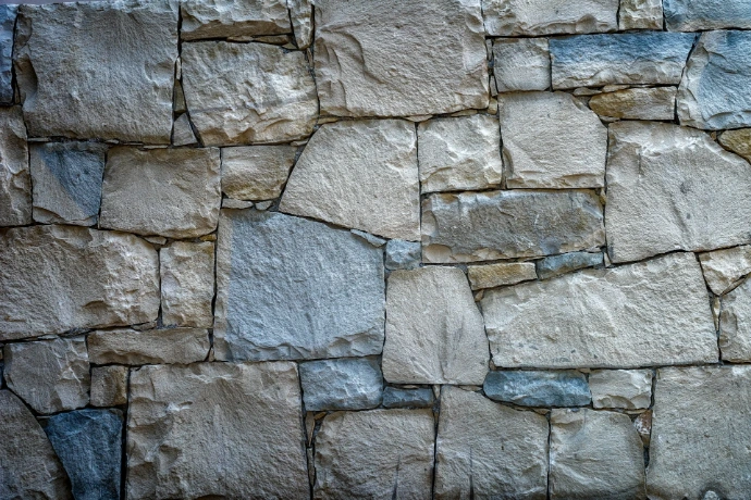 gray stonework wall