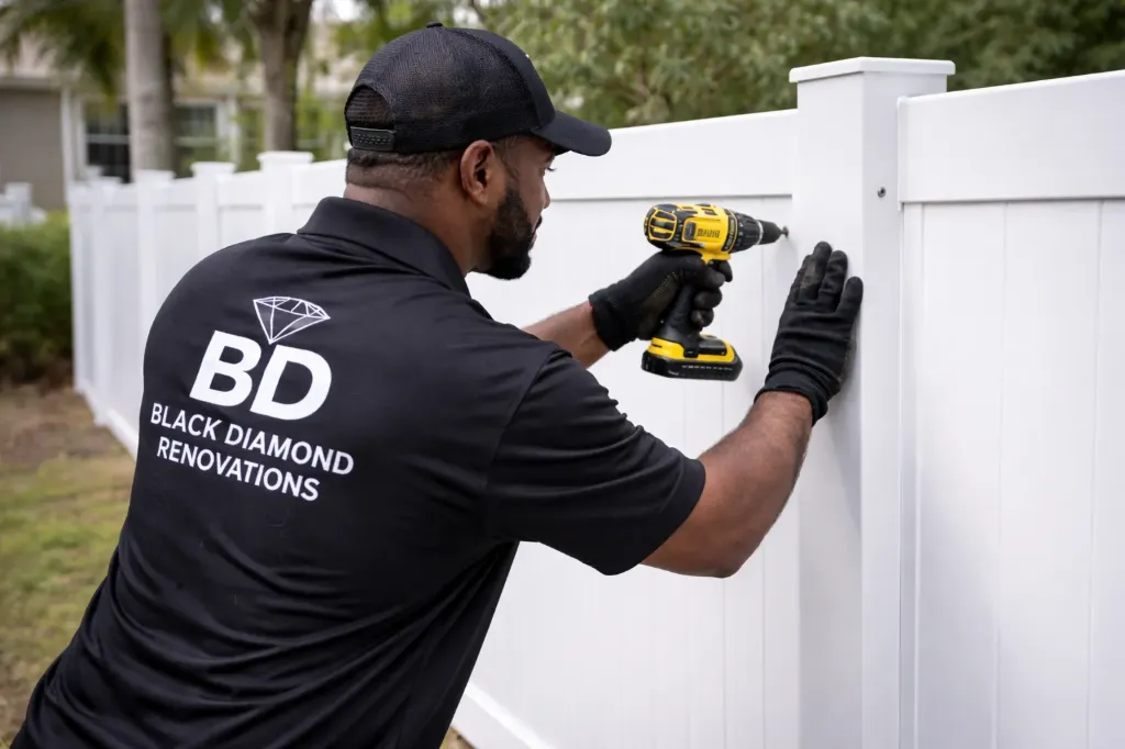 Vinyl Fence Installation